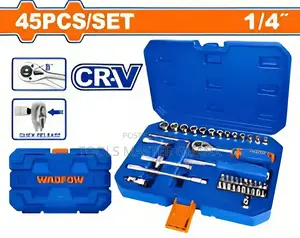 45 Pcs 1/4" Socket Set # Wst4d45