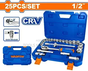 25 Pcs 1/2" Socket Set - Wst2d25