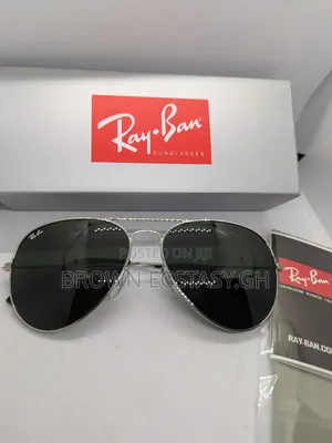 Rayban Aviator Silver Sunglasses