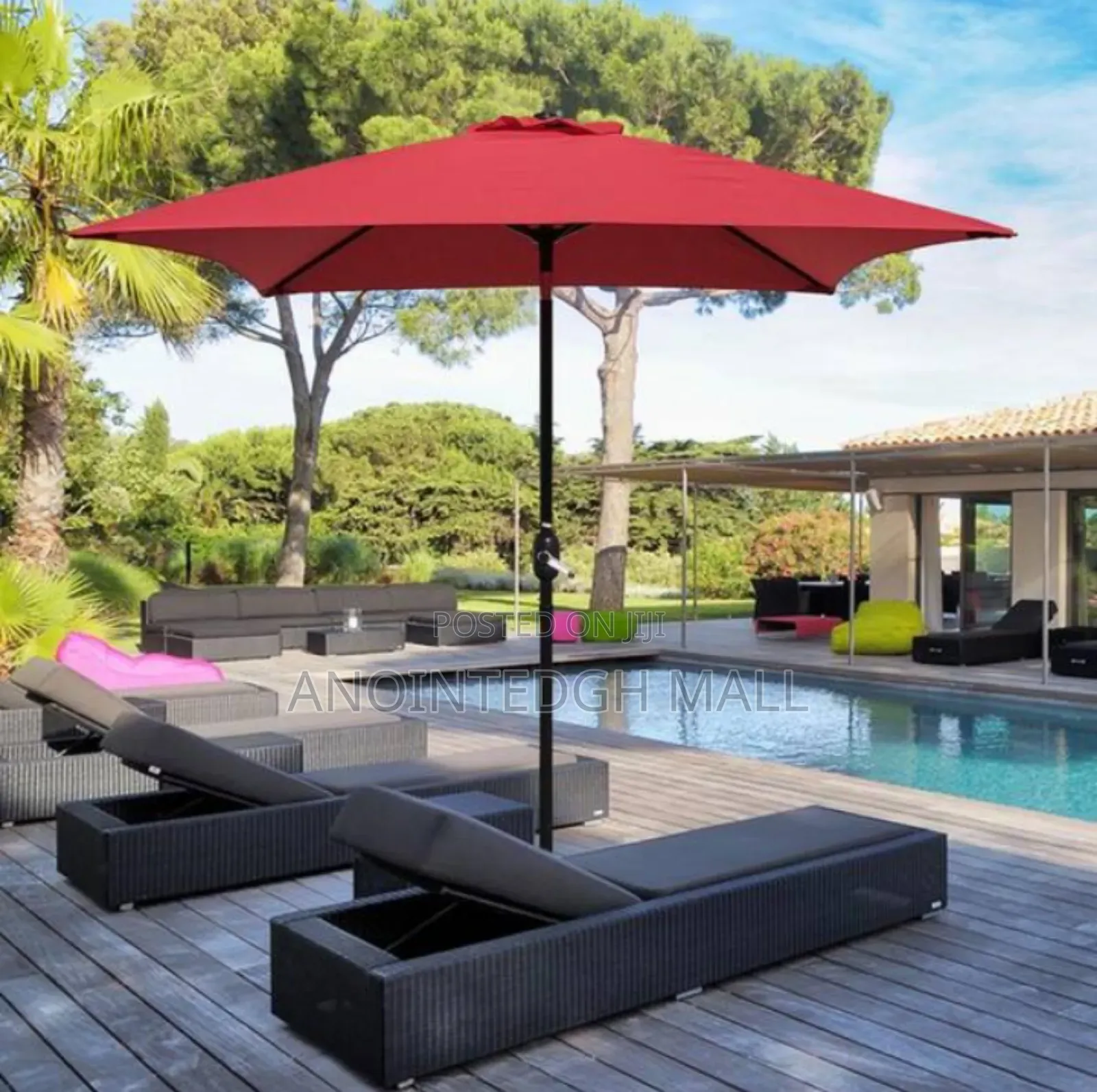 Outdoor Umbrella Canopy - Multicolor