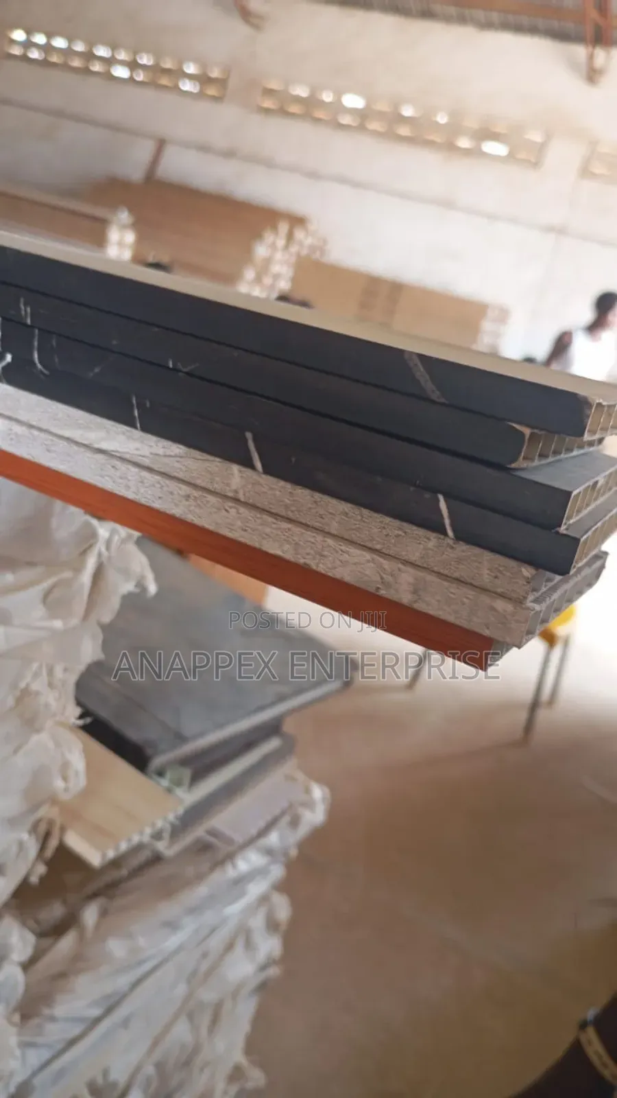Skating for Edges of Tiles and Edges of Ceiling.