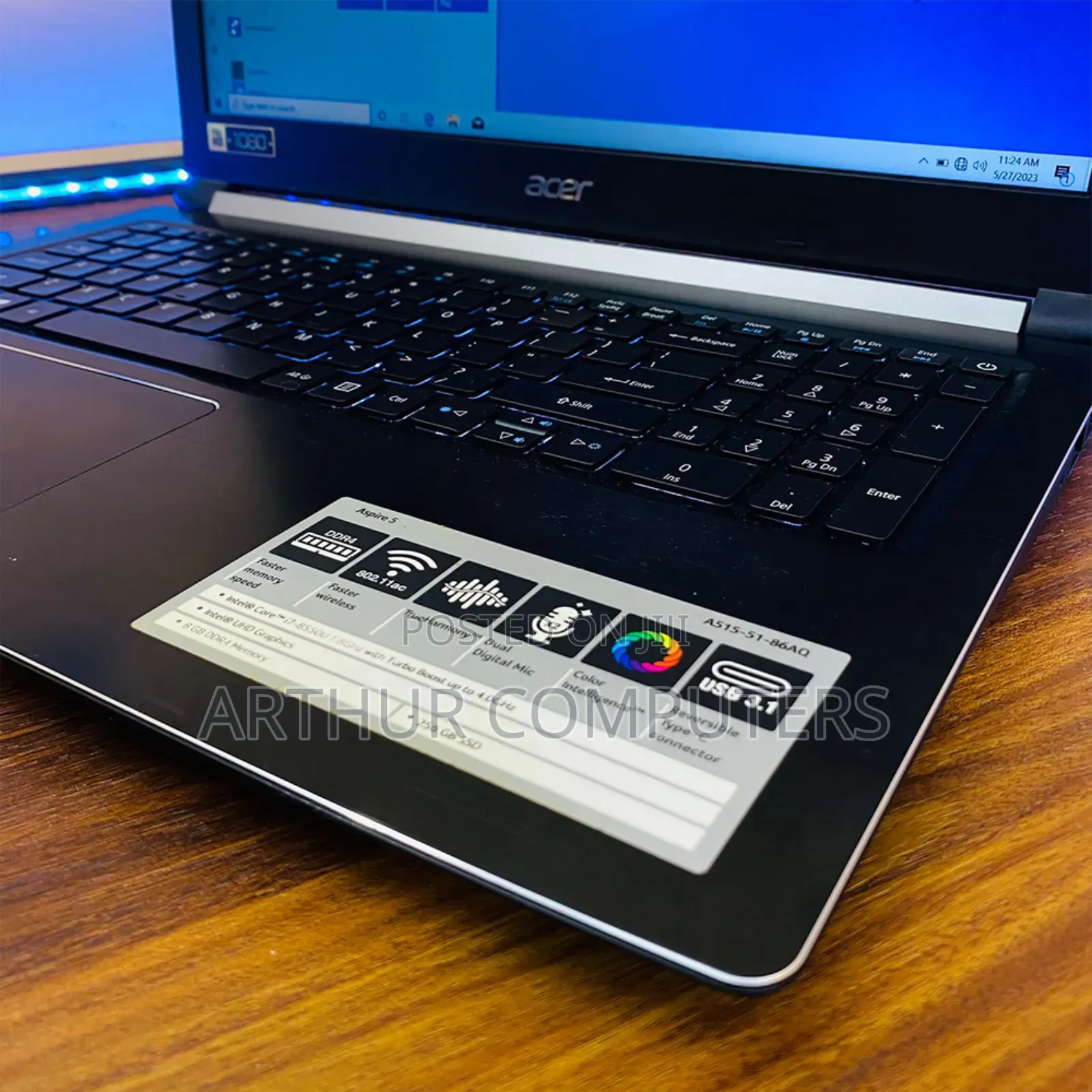 Laptop Acer Aspire 5 8GB Intel Core I5 HDD+SSD 1T