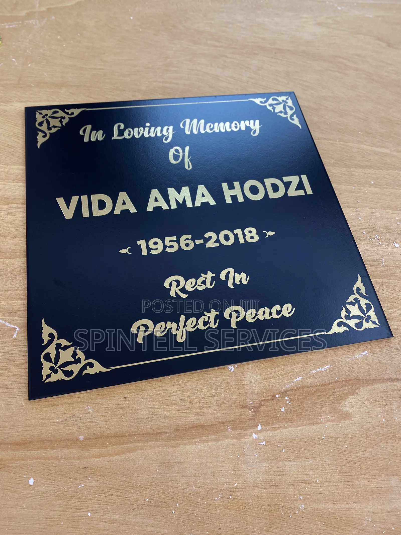 Memorial , Ceremony Building Grave Plaque