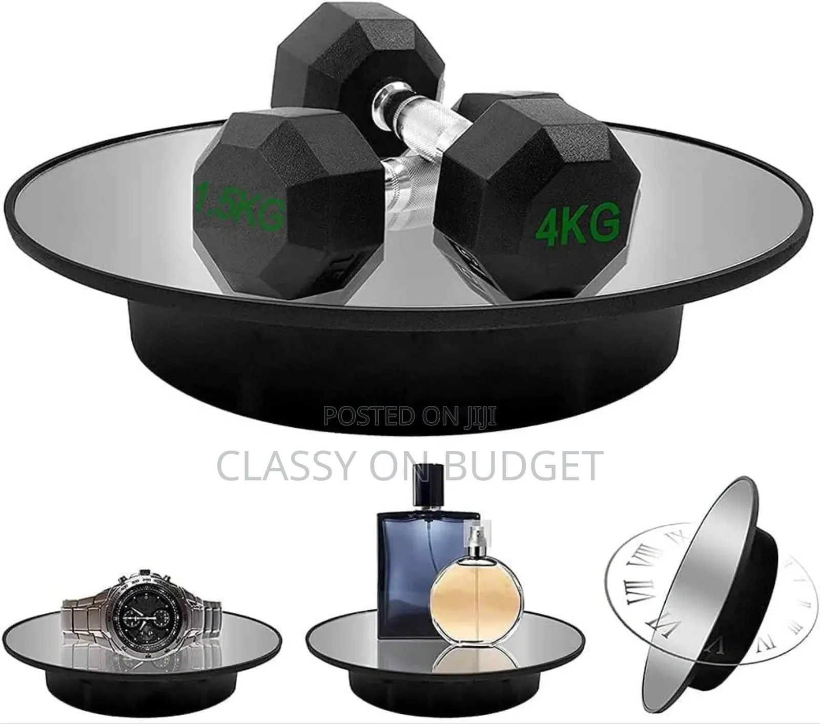360 Electric Mirror Turntable