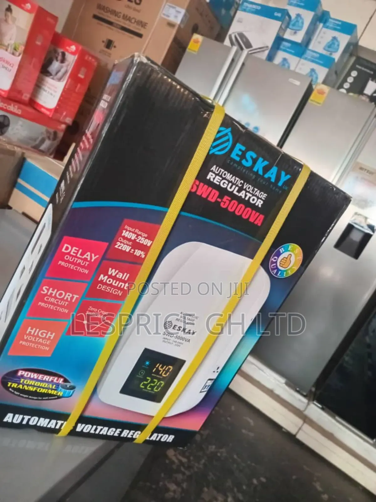 Buy the Eskay Avr, 5kva for Home Safety