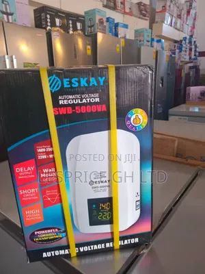 Great Appliance Protection With 5kva Eskay Regulator