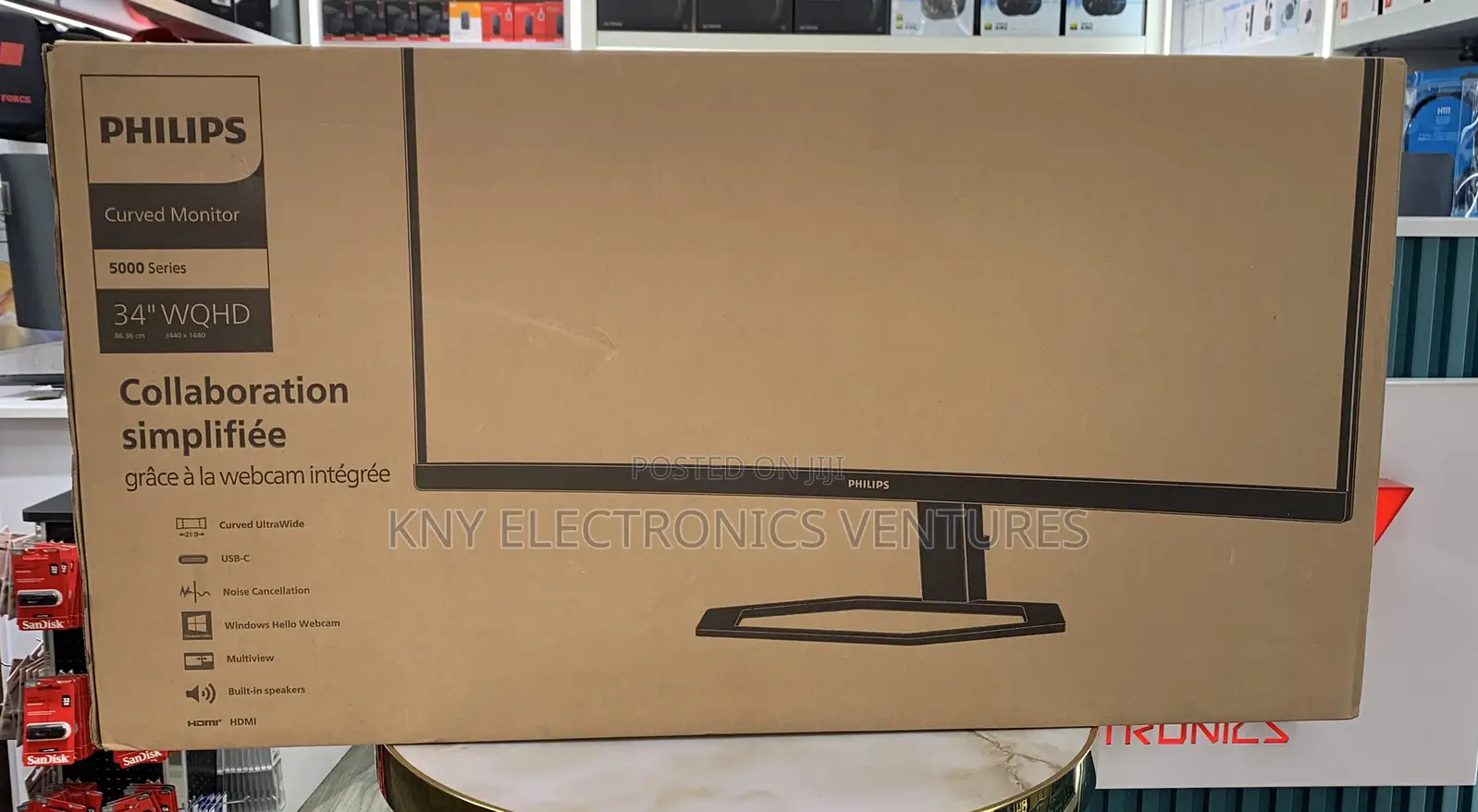 Philips Curved Monitor 34”Wqhd