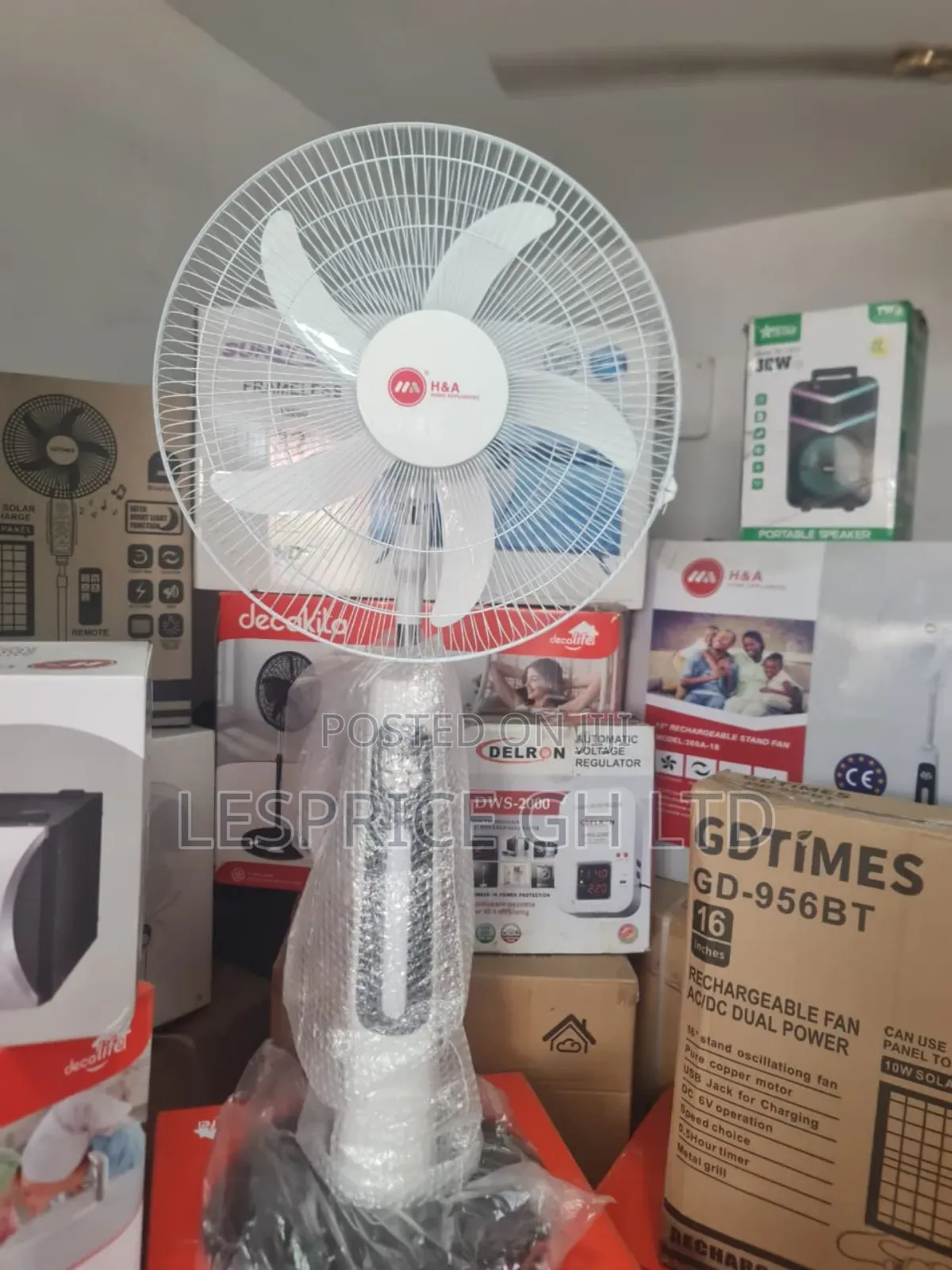 Quality Guaranteed: H a Stand Fan, 18"