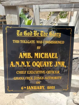 Unveiling Plaque