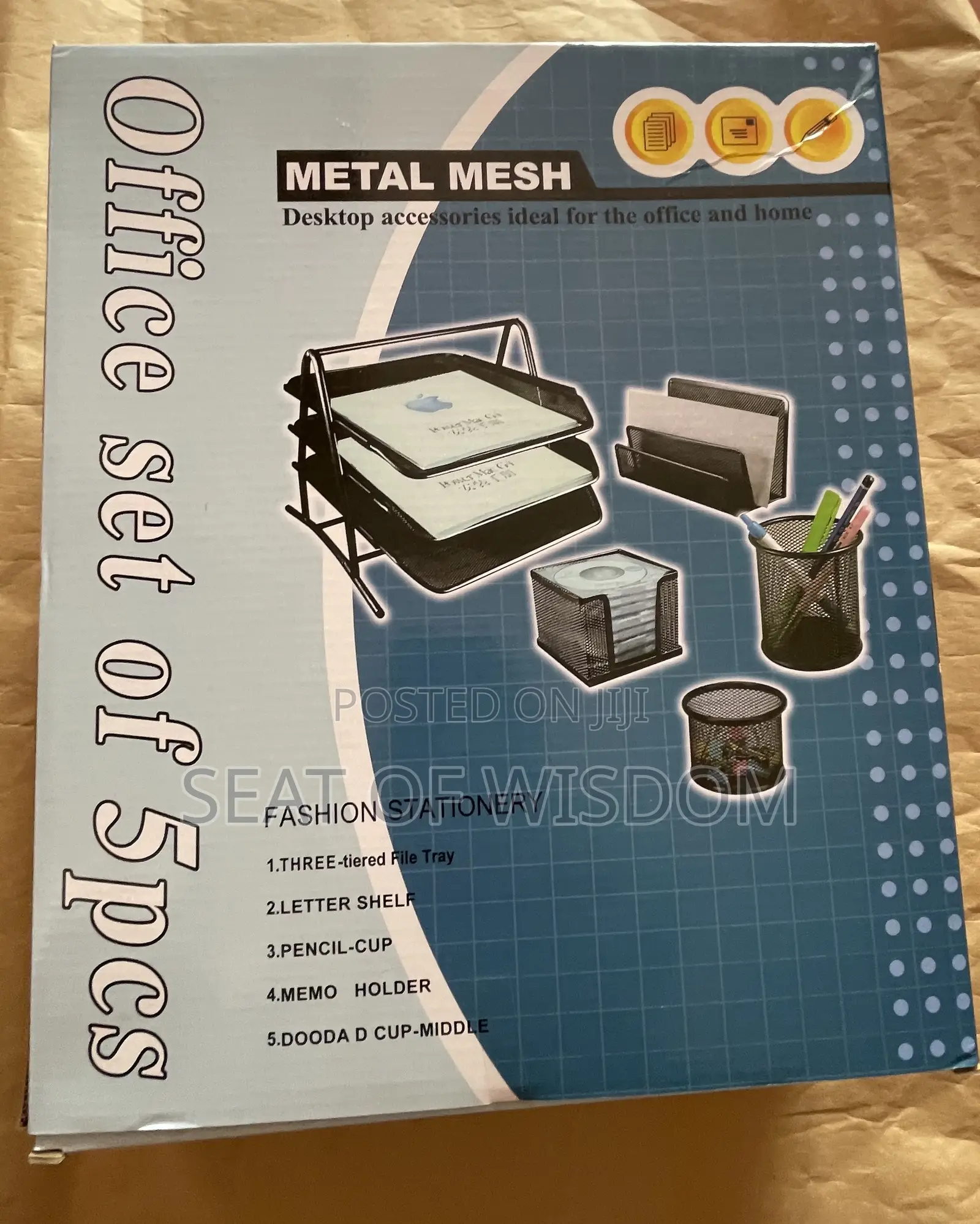Office Desktop Tray 5 Set
