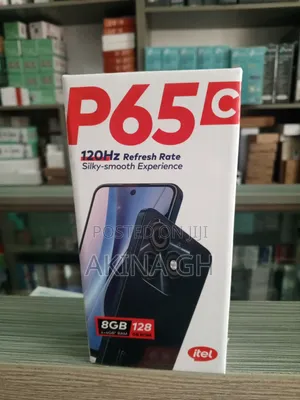 New Itel P65 128 GB Black
