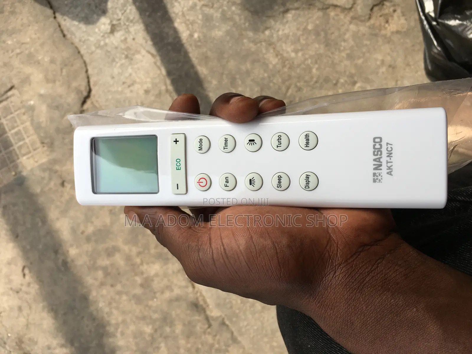 Long Shaped Rectangular Inverter Nasco Remote