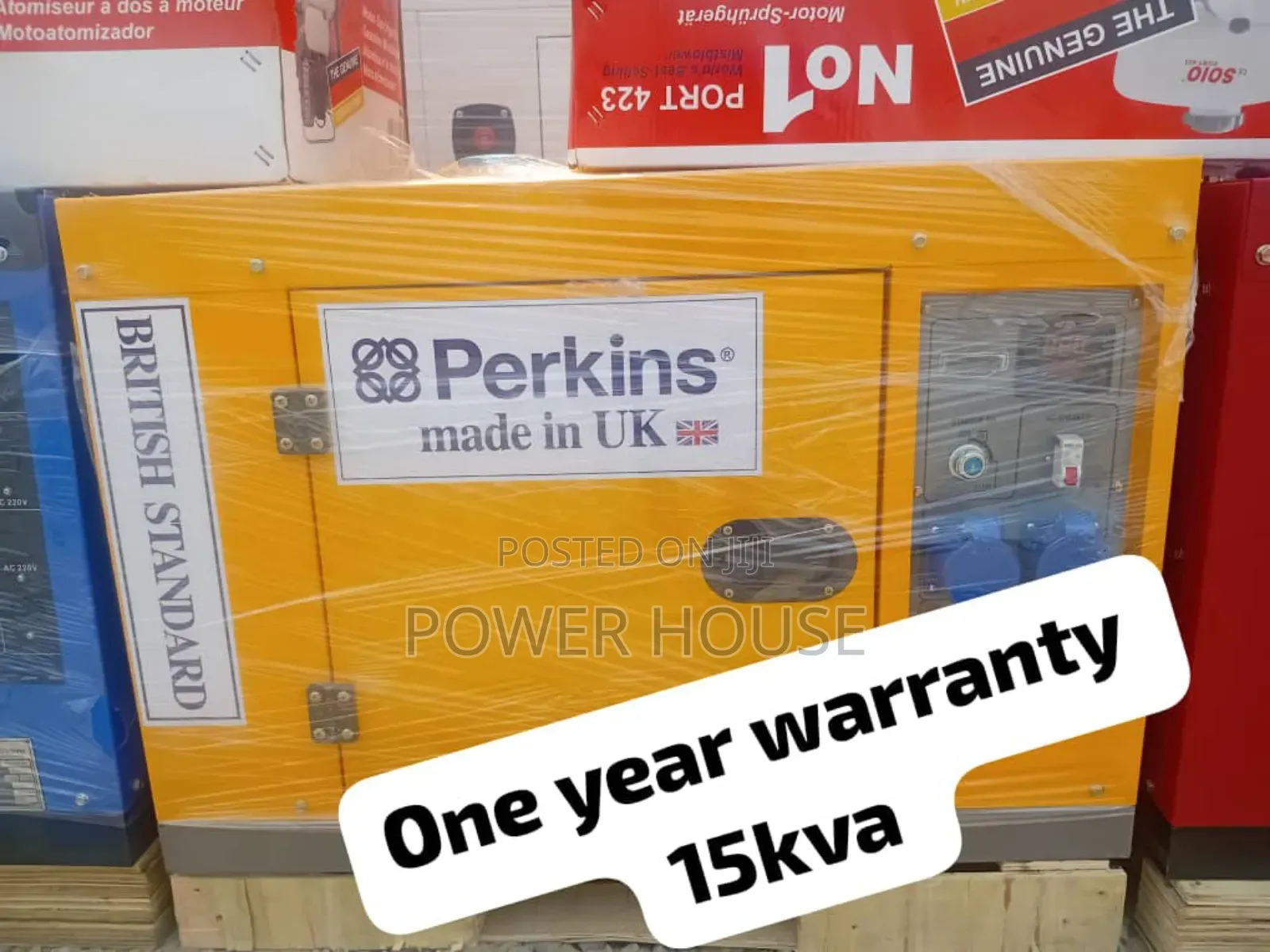 Ornamental 15kva 13000watts Diesel Perkins Generator 15kva