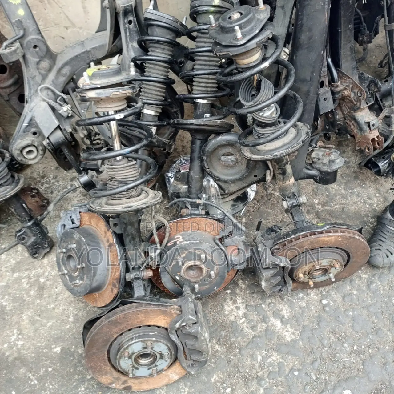 Hybrid Hub & Shocks Complete (All Kinds Of Shocks )