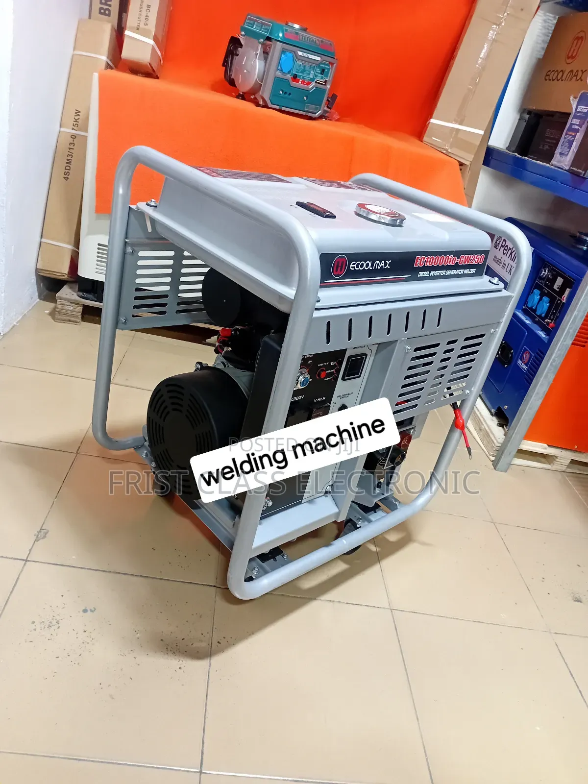 Portable Diesel Welding Machine for on-Site Work
