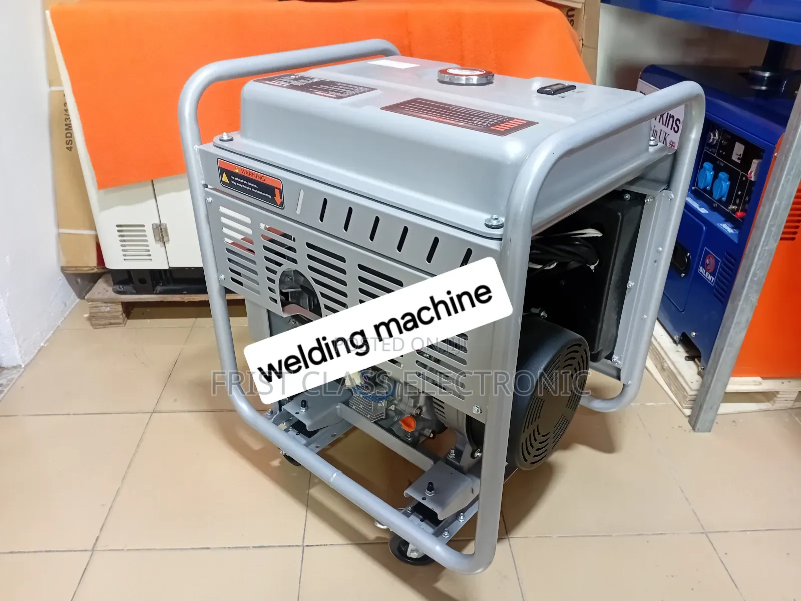 Compact Diesel Welding Machine for Small Workshops