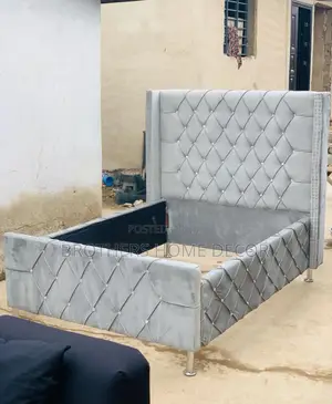 Jelly Grey 54x75 Double Bedframe