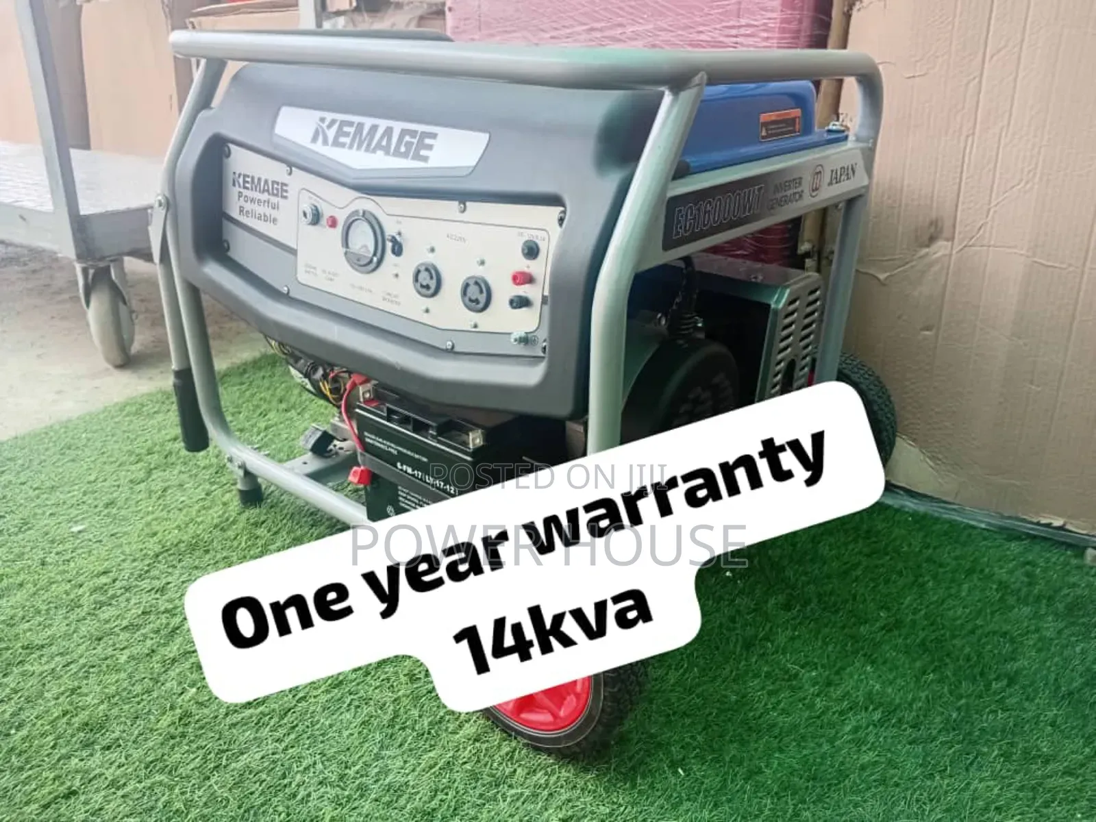Large Fuel Capacity 14kva Kemage Petrol Generator 14kva