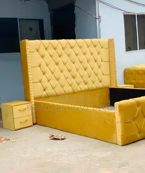 Jelly Yellow 60x80 Foreign Double With 2 Drawers