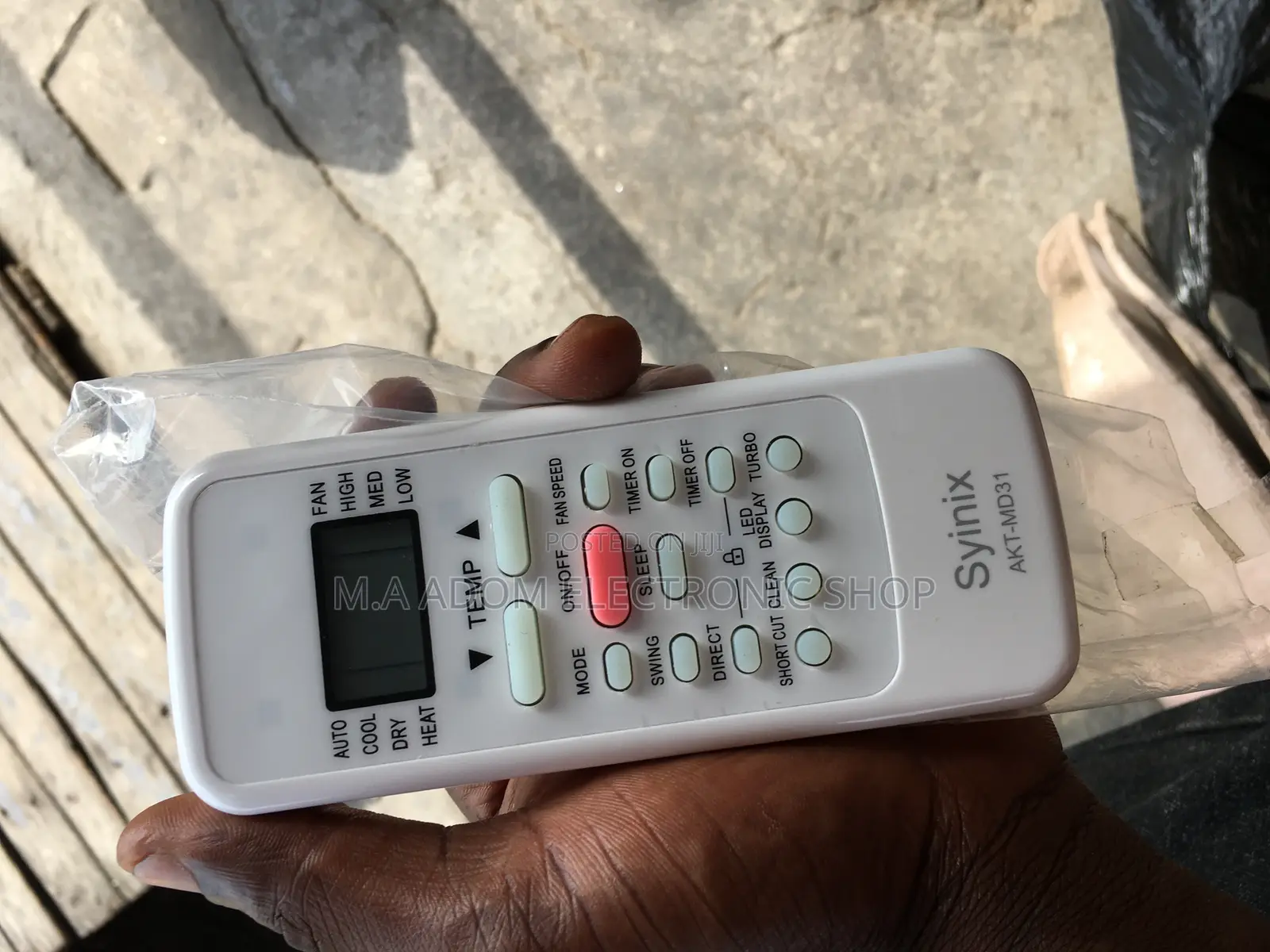 Original Syinix R410 Air Conditioner Remote