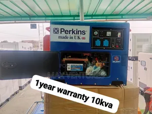 10kva Generator Keystarter Genset Low Noise Level 10kva