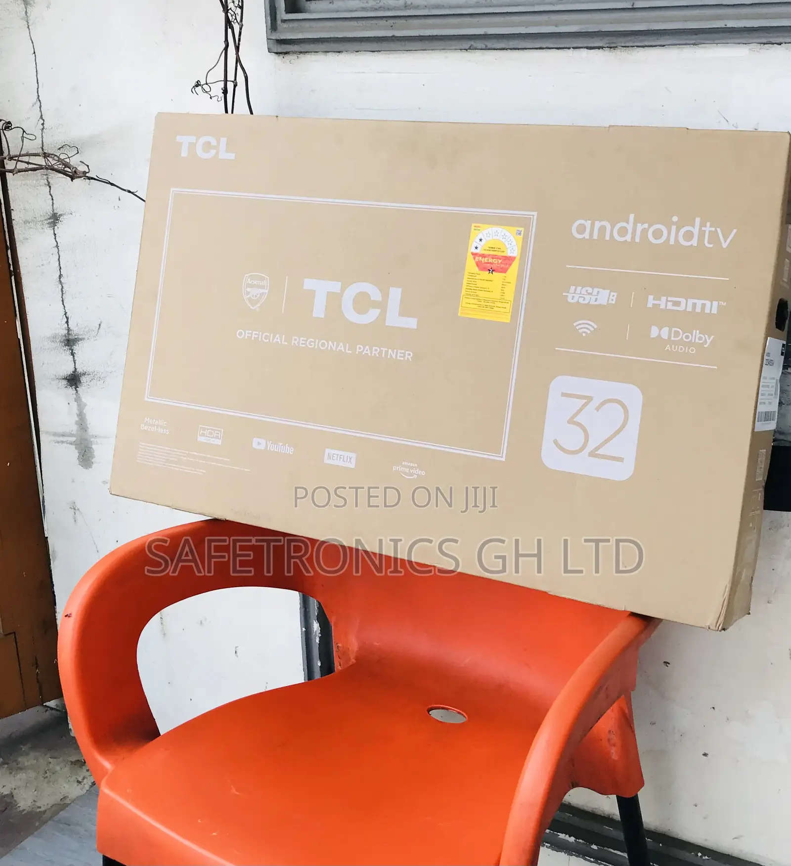 Boxed 32 Inch Smartscreen Led Android TCL S5400 Tv