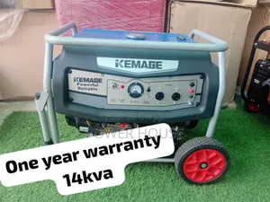 Regular 14kva Kemage Petrol 16000watts Generator 14kva Tyres