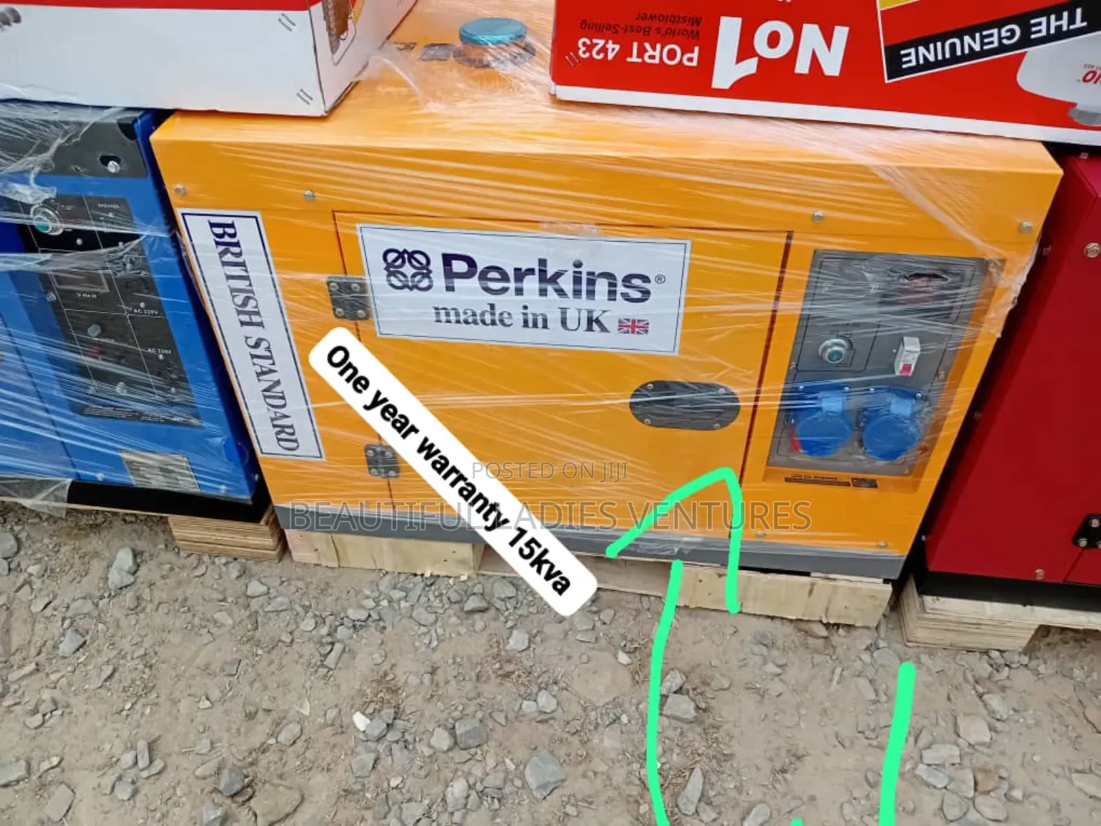 Less Fuel Consumption Generator 15kva Perkins 15kva