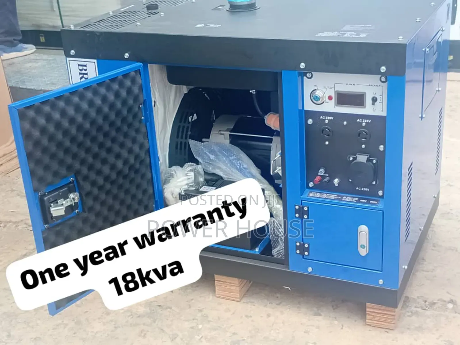 Pleasant Perkins 18kva Diesel Silent Genset 15000watts 18kva