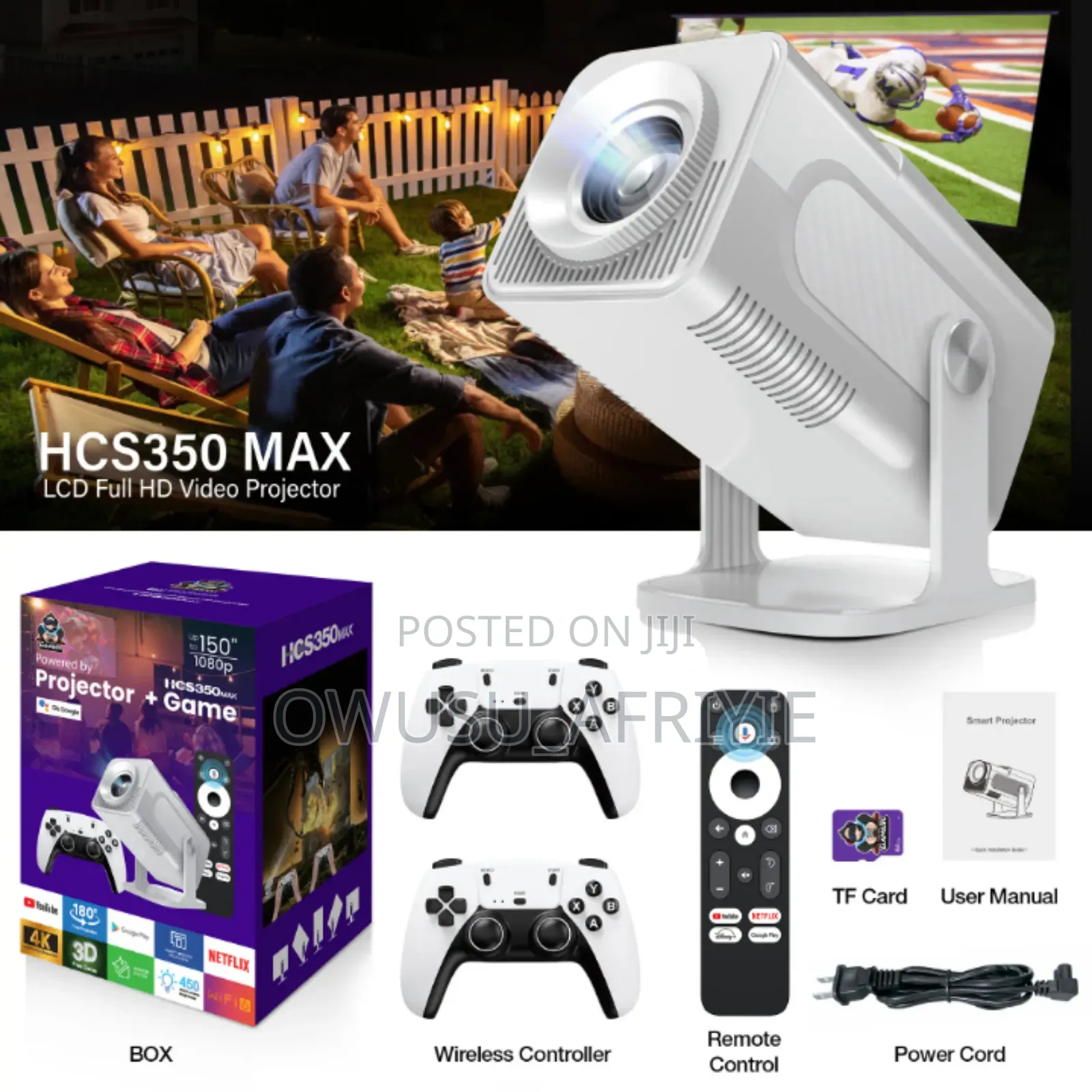 Zuku Allwinner H713 450ansi Hcs350max Projector
