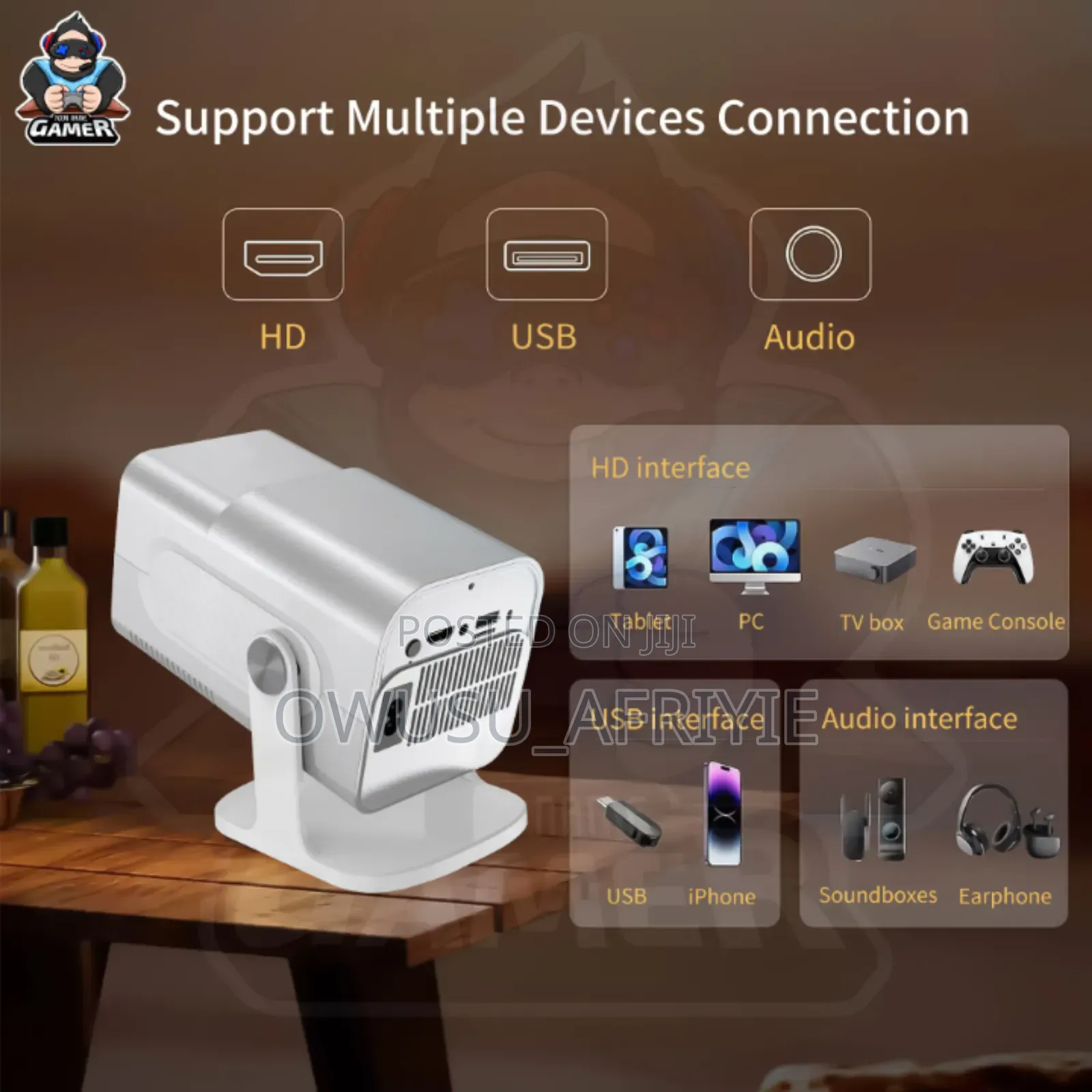 Zuku Allwinner H713 450ansi Hcs350max Projector