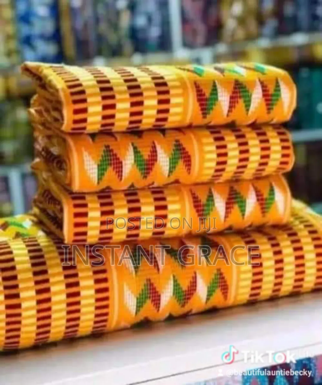 Bonwire Kente Cloth. Men and Women Set