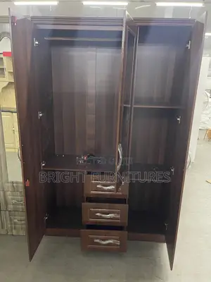 Modern Design Clothes Wardrobe With Mirror and Drawers