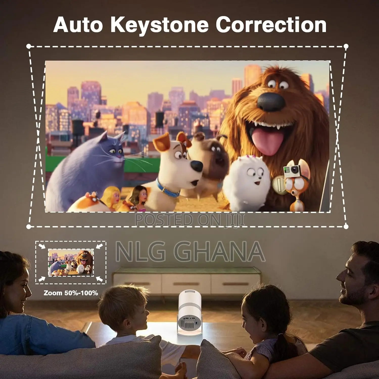 Smart Mini Projector 5g Wifi