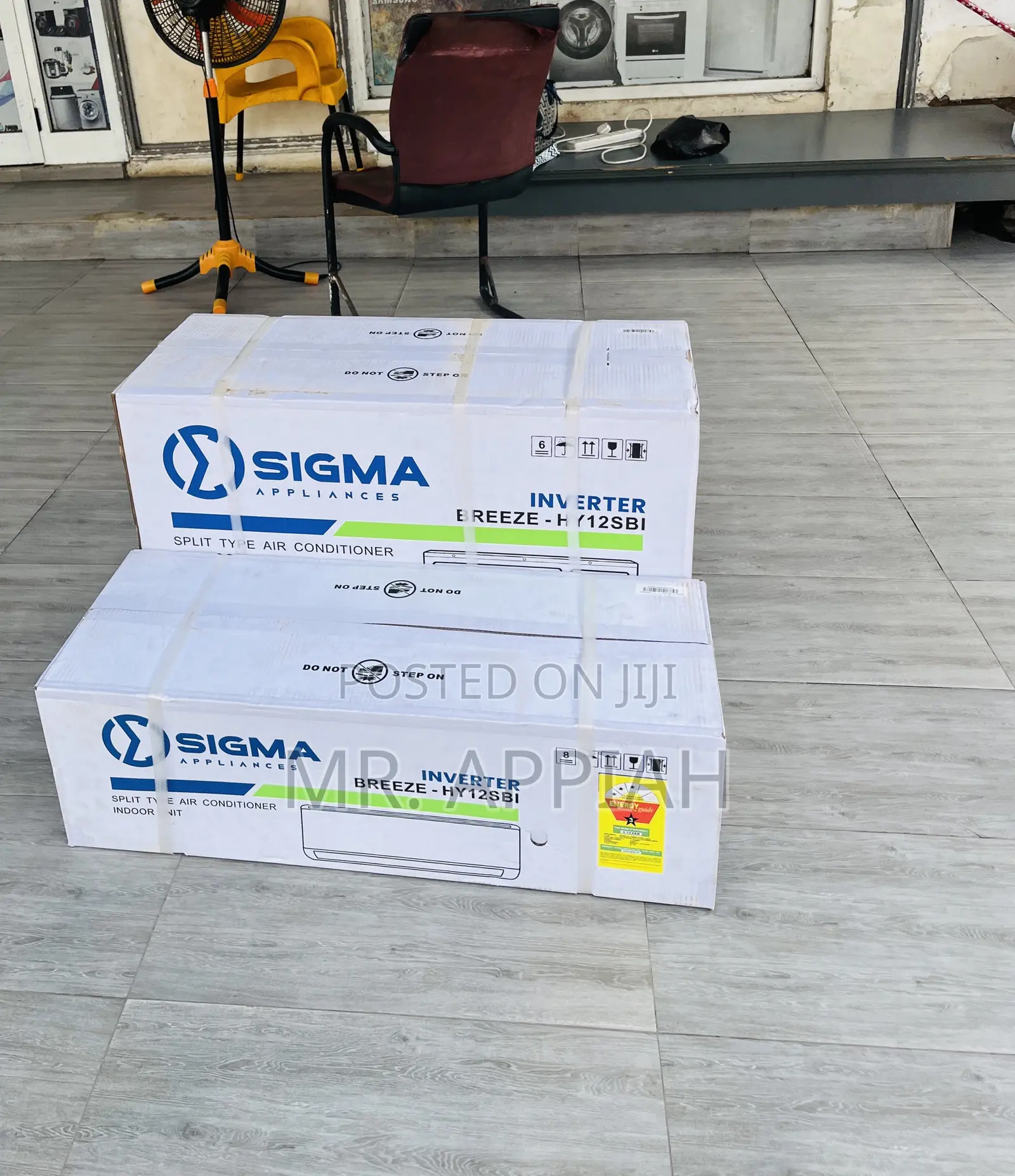 Unique Design Sigma 1.5hp Inverter Air Conditioner.