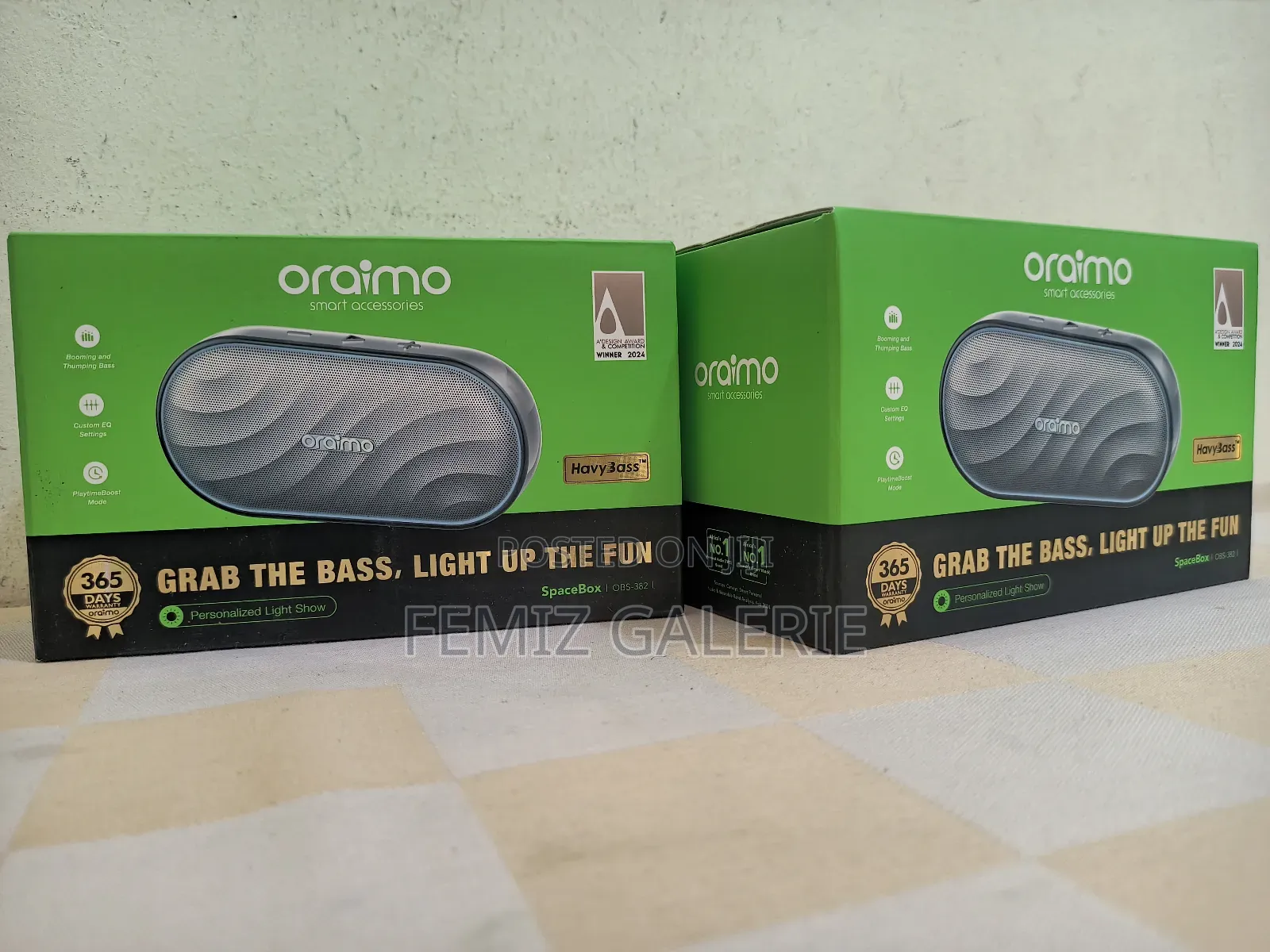 Oraimo Spacebox 8w Fm Wireless Speaker