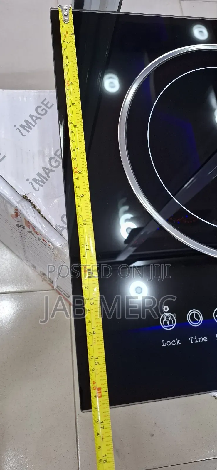 Promo Electric 2 Burner Stove Cooker Inbuilt 74cm X 42cm