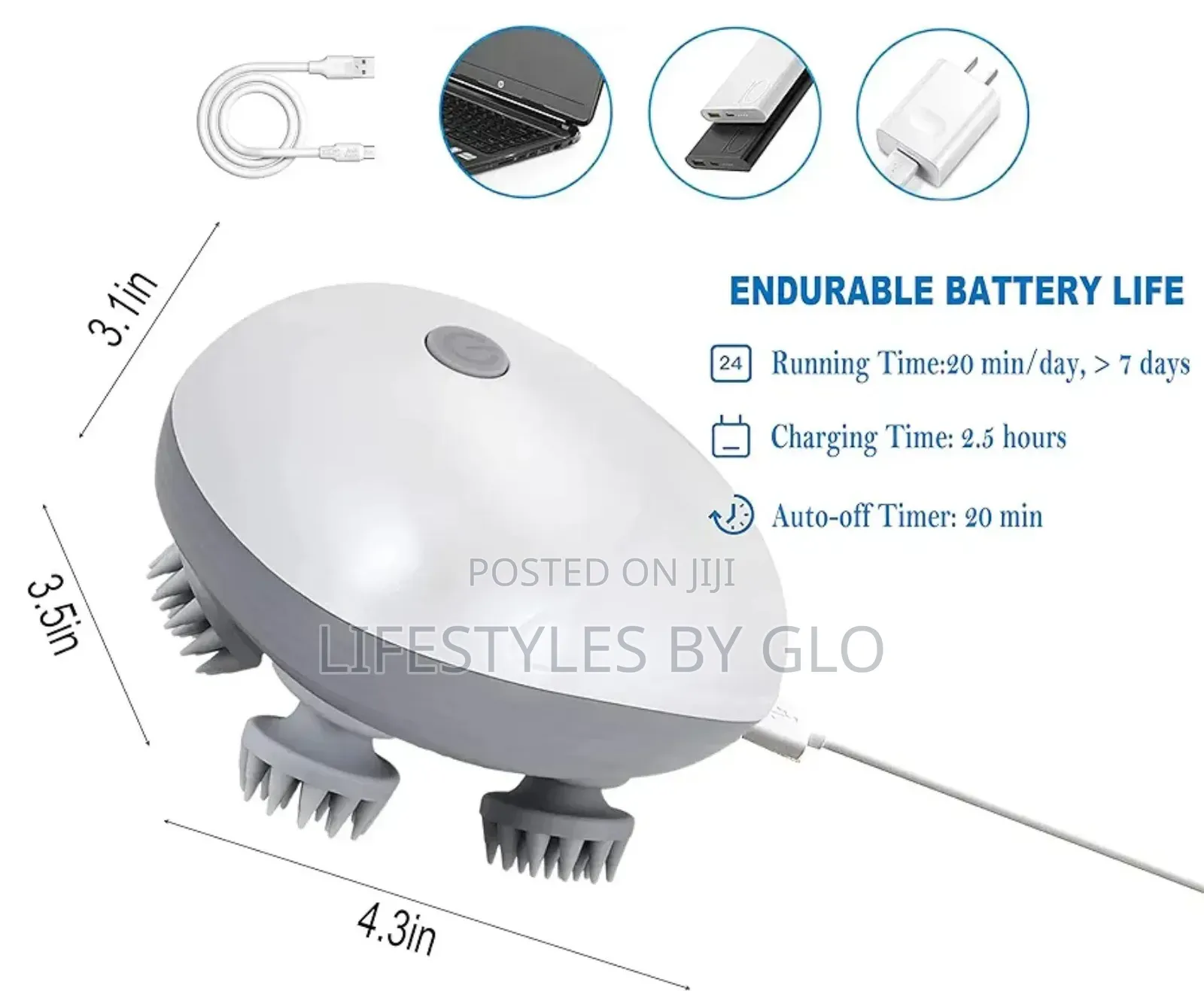 Scalp Massager Electric (Hair Loss Therapy)