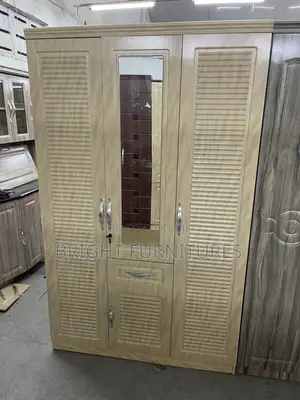 Foreign Modern Three Doors Storage Wardrobe