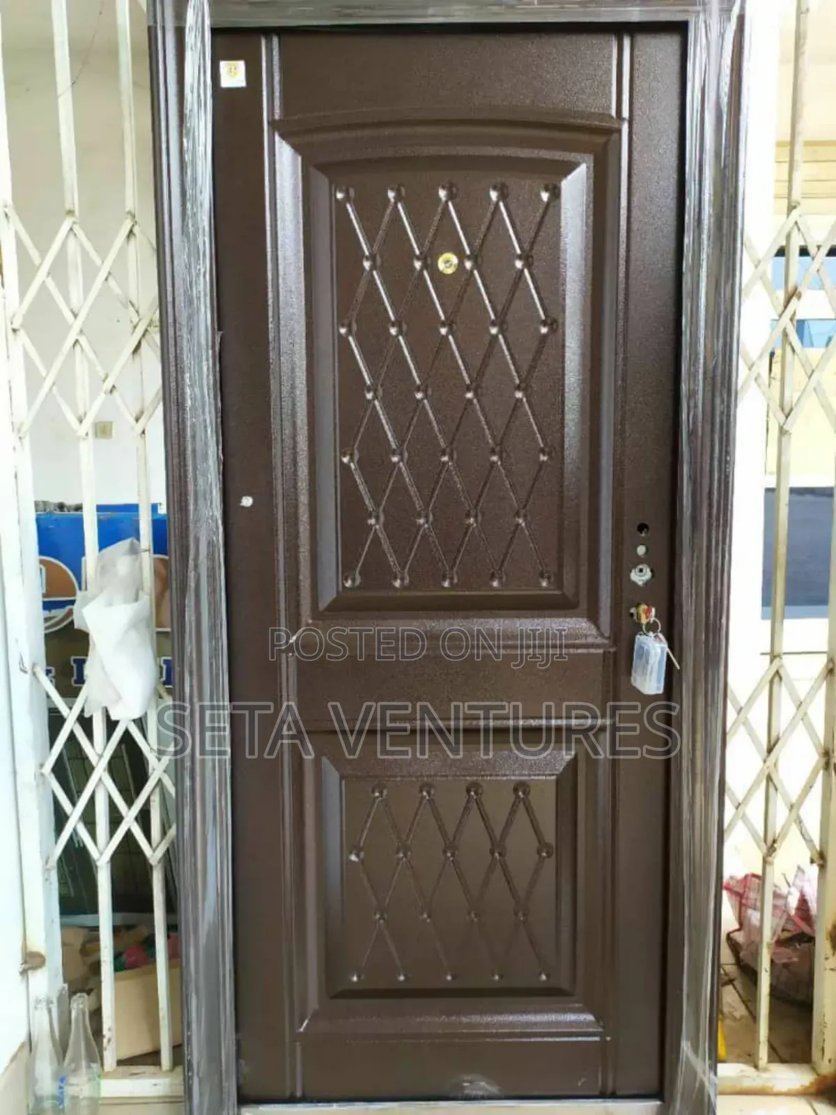 Brown Full Metal Doors