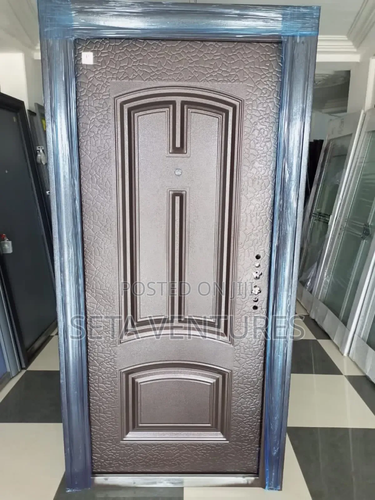 Brown Full Metal Doors