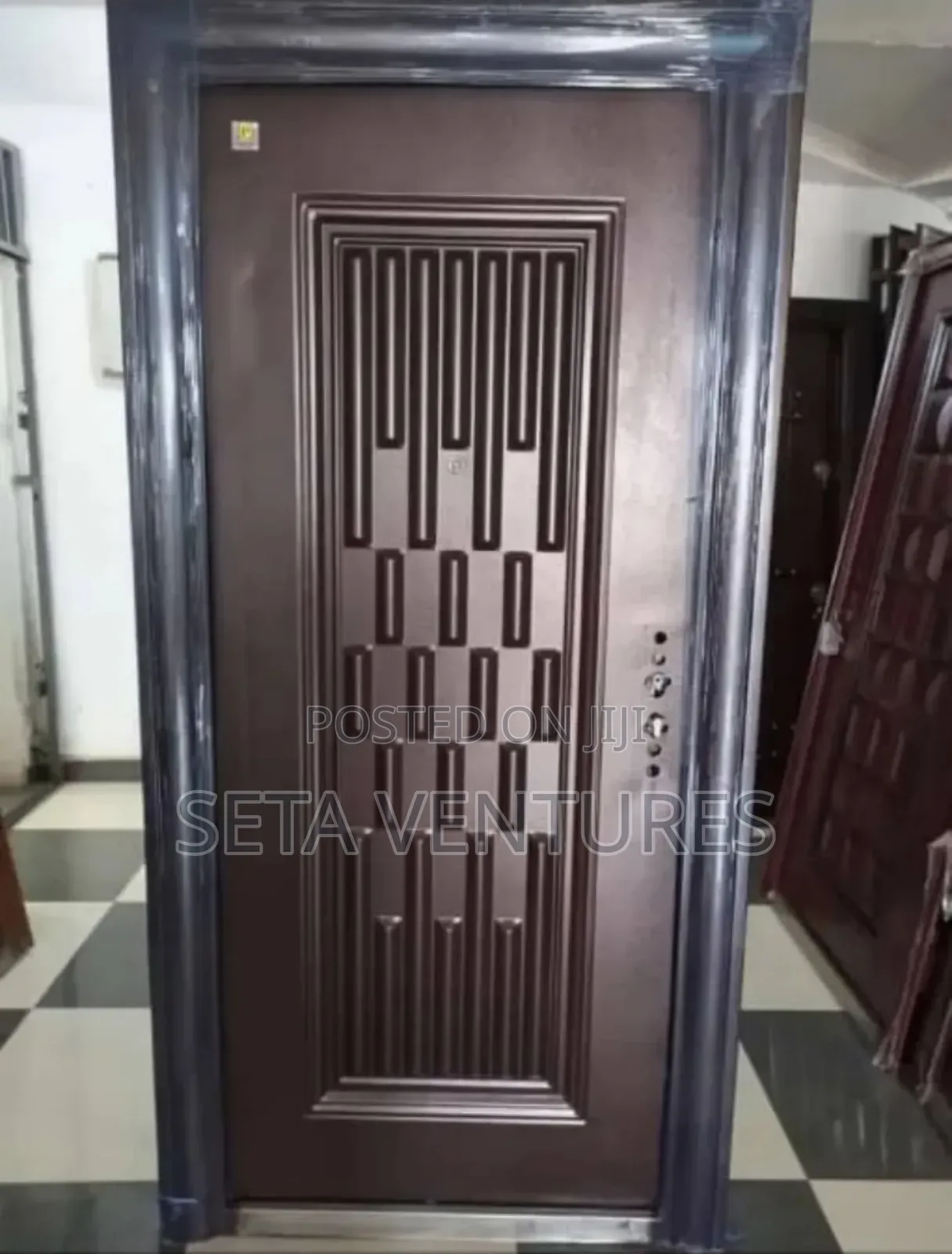 Brown Full Metal Doors