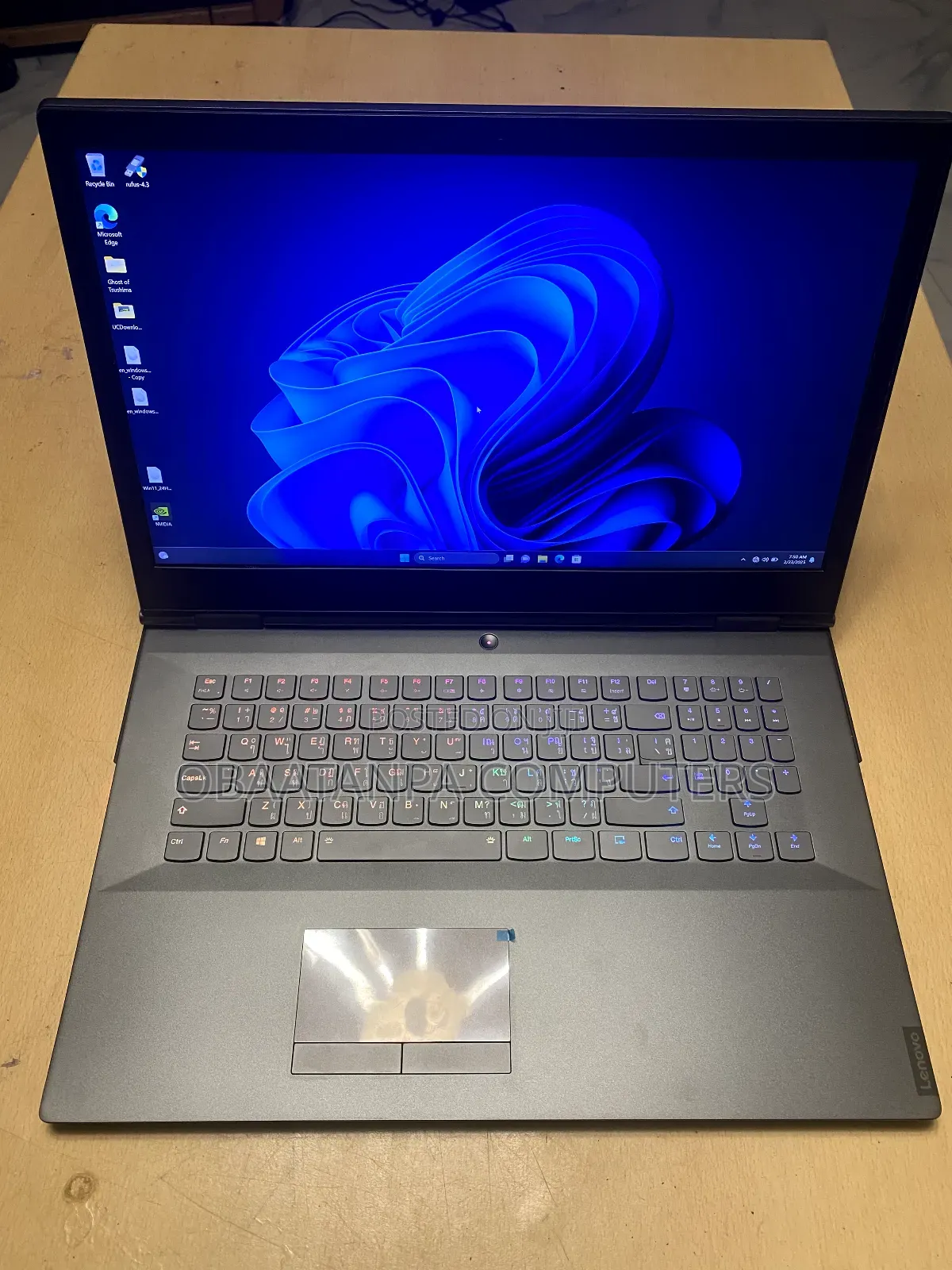 Laptop Lenovo Legion Y740 16GB Intel Core i7 SSD 512GB