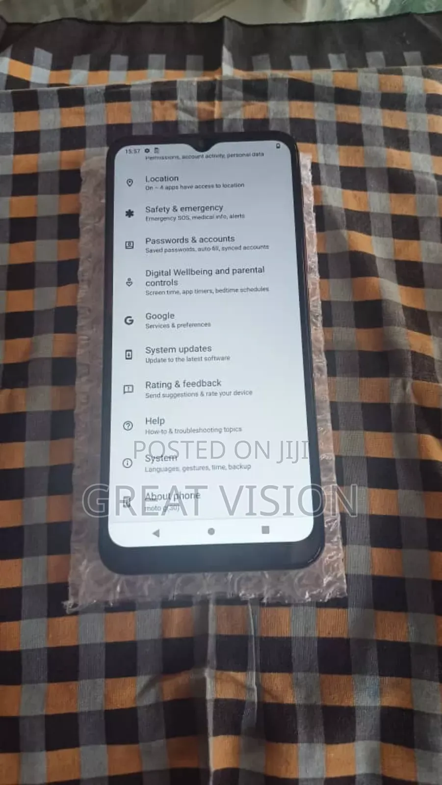 Motorola Moto G30 128 GB Gray