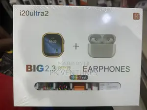 Big 2.3 Smart Watch and Airpods