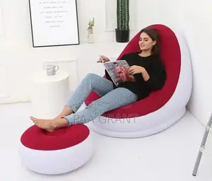 Cozy Comfort Anywhere, Anytime ;Inflatable Air Sofas + Free Pump