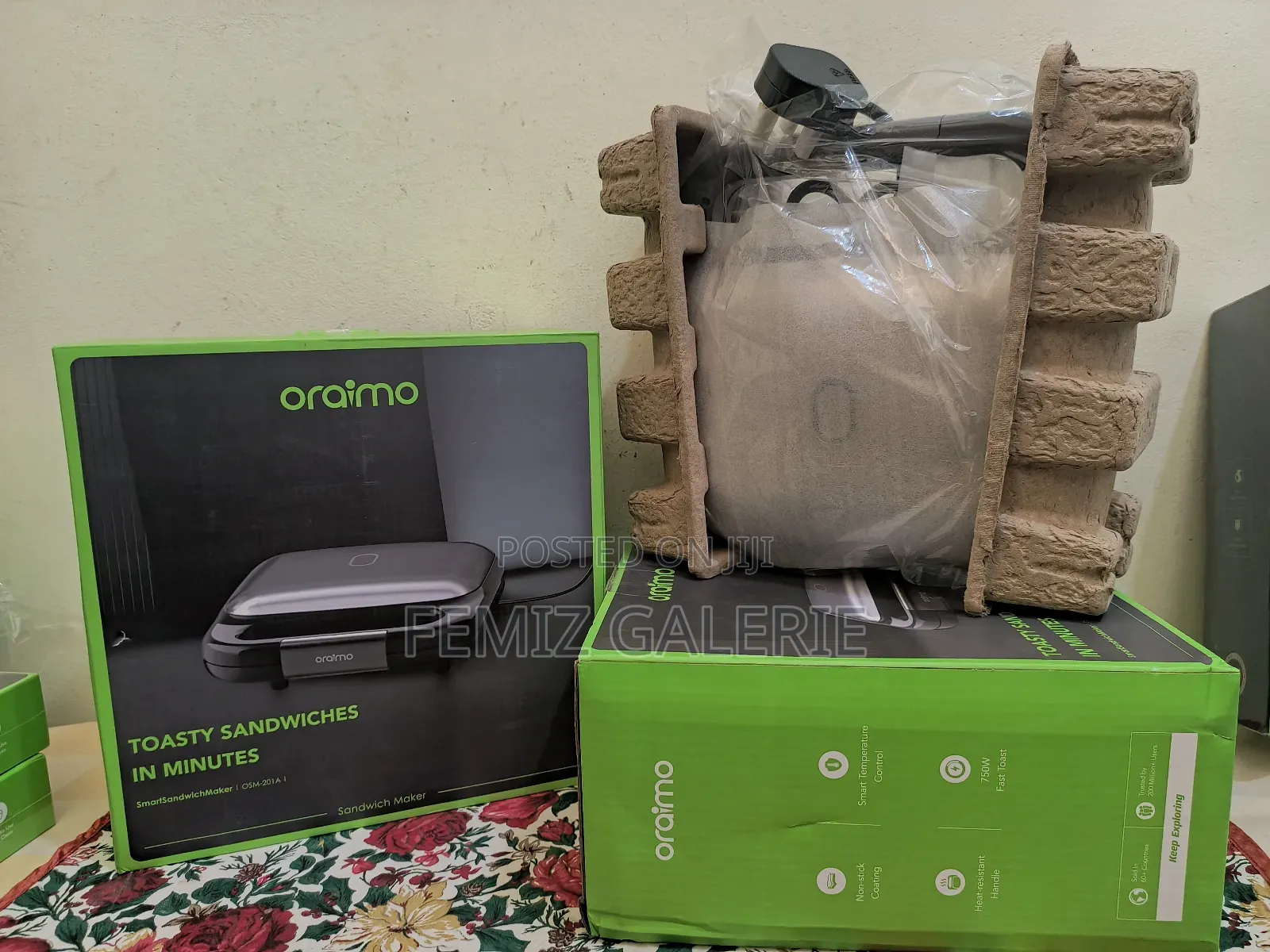 Oraimo Smart Sandwich Maker 750w