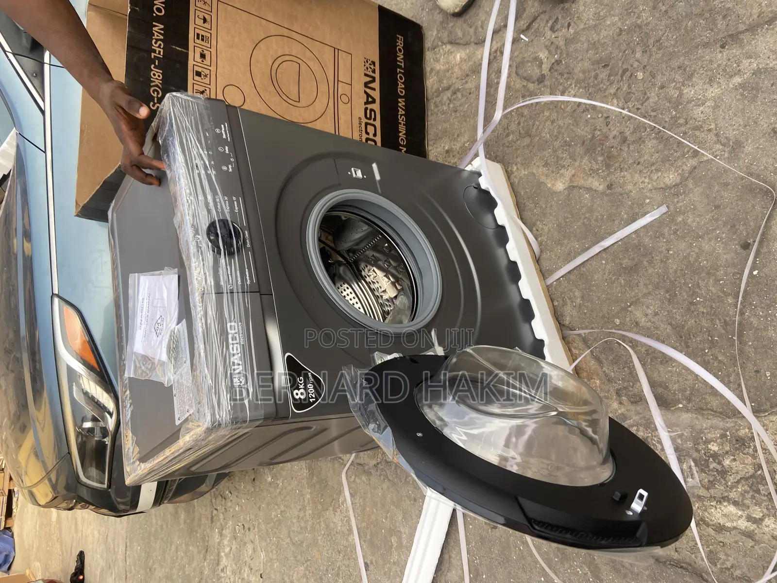 Nasco 8kg Front Load Washing Machine