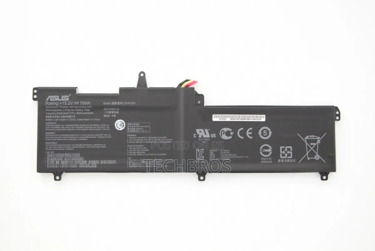 Battery for Asus Rog Strix Gl702v Gl702vs Gl702vs-C41n1541