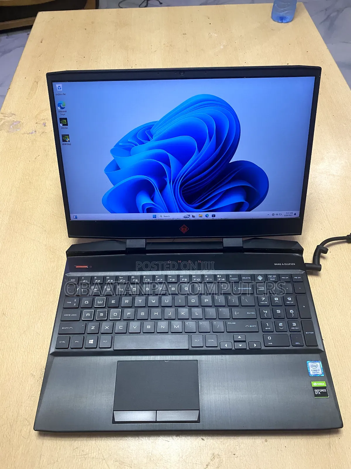 Laptop HP Omen 15t 16GB Intel Core i7 SSD 512GB